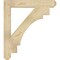 Ekena Millwork Merced Craftsman Rough Sawn Bracket, Douglas Fir, 4"W x 30"D x 34"H BKT04X30X34MRC04RDF - alternate 2